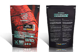 Прикормка INTERKRILL Premium New Карась - Бісквіт - Спеції, 1 кг
