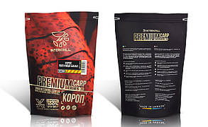 Прикормка INTERKRILL Premium New Короп - Полуниця - Банан, 1 кг