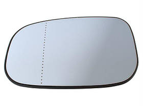 Volvo V70 III 2007-вкладиш дзеркала з обігрівом ліва сторона розмір 170х105мм