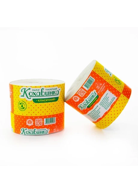 Туалетний папір без втулки Класичний Кохавинка 1 шт, фото 1