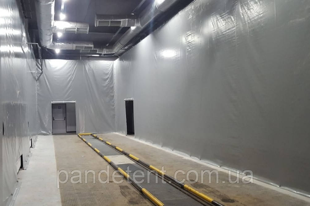 ПВХ штори для зонування виробничих і складських приміщень