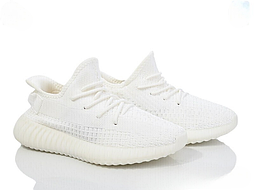 Жіночі літні білі текстильні кросівки