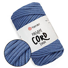 YarnArt Macrame Cord 3 мм, Синій №786