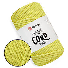 YarnArt Macrame Cord 3 мм, Шампань №754