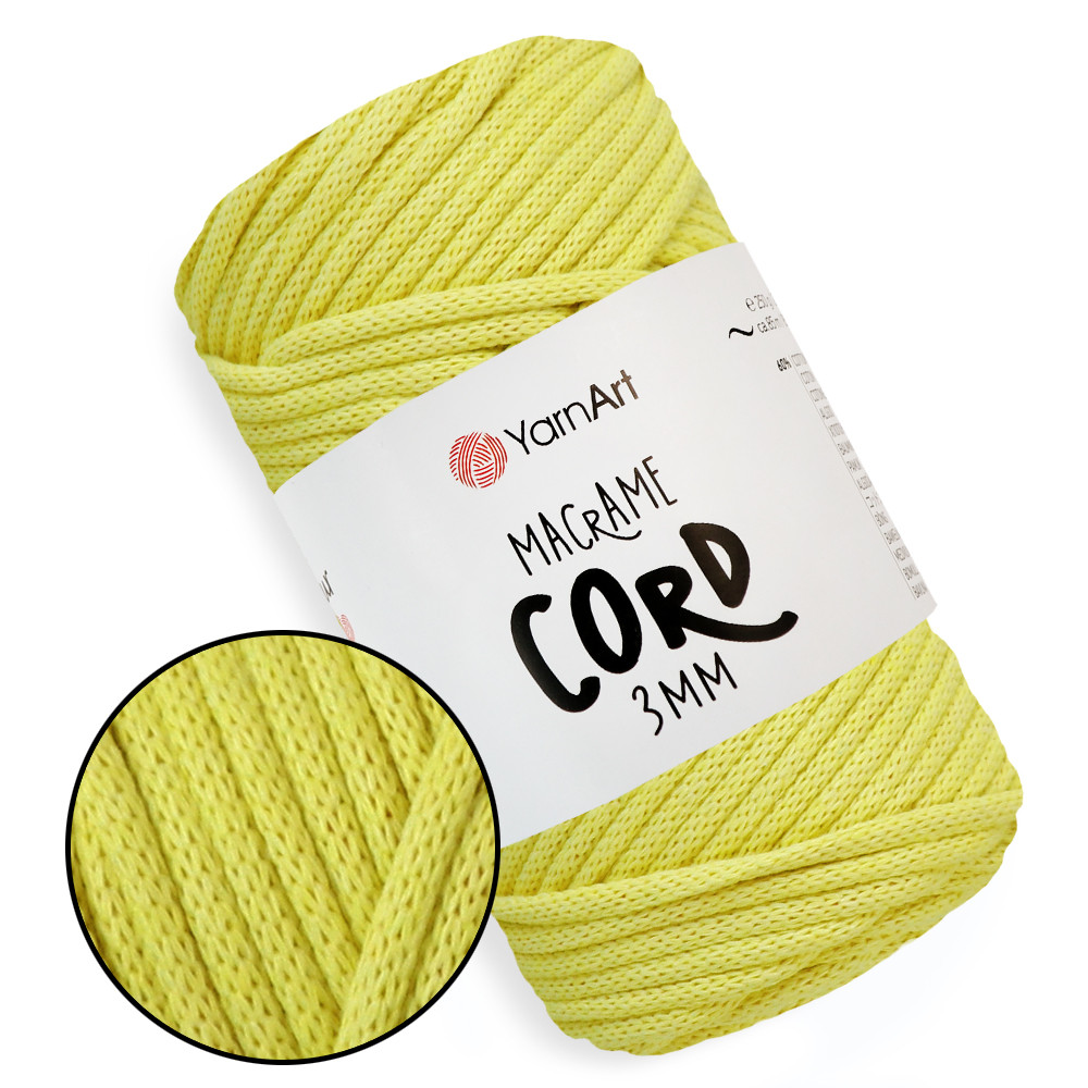 YarnArt Macrame Cord 3 мм, Шампань №754, фото 1