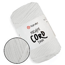 YarnArt Macrame Cord 3 мм, Білий №751