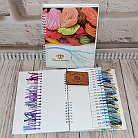 Жива карта кольорів муліне Royal (із зразками)