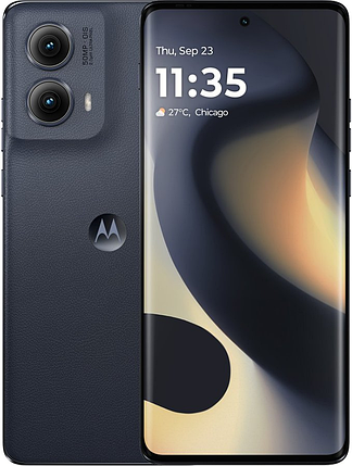 Гідрогелева захисна плівка на Motorola Edge (2024) на весь екран прозора, фото 1