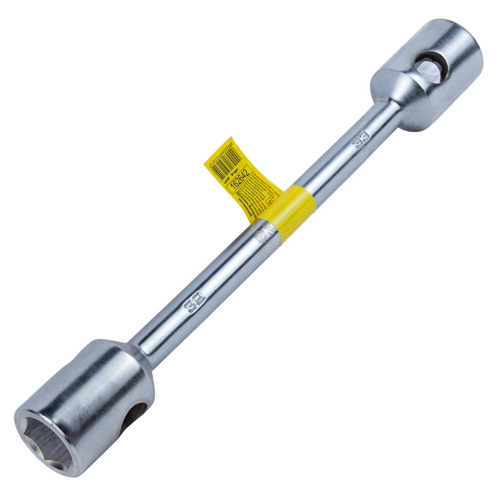 Ключ балконний посилений 32×33×400 мм CrV satine Sigma (6032161)