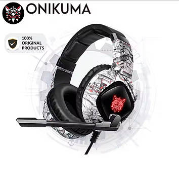 Ігрові навушники ONIKUMA К19 з мікрофоном