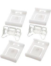 VW Golf I II III Jetta I II Lupo Passat B3 Polo Audi комплект направляючих передніх сидінь 6шт. DA-23849