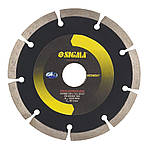 Круг алмазний HQ сегмент Ø180 мм Sigma 193180z