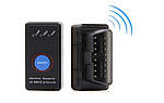 Діагностичний OBD2 сканер ELM327 mini Bluetooth 4.0 v1.5 чип PIC18F25K80 з кнопкою
