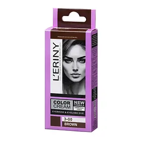 Фарба для брів L'ERINY No3.00 Коричневий 15 мл