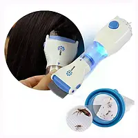 Електричний гребінець для видалення вошей і гнид V-COMB Гребінь для видалення та вичісування вошей, бліх і гнид