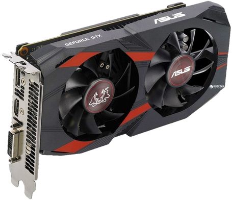 Відеокарта GeForce GTX 1050 Ti 4GB Asus Cerberus OC (CERBERUS-GTX1050TI-O4G) Б/В, фото 2
