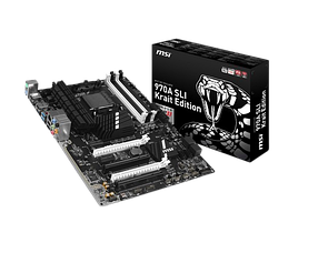 Материнська плата MSI 970A SLI Krait Edition Socket AM3+ (970A SLI Krait Edition) Б/В