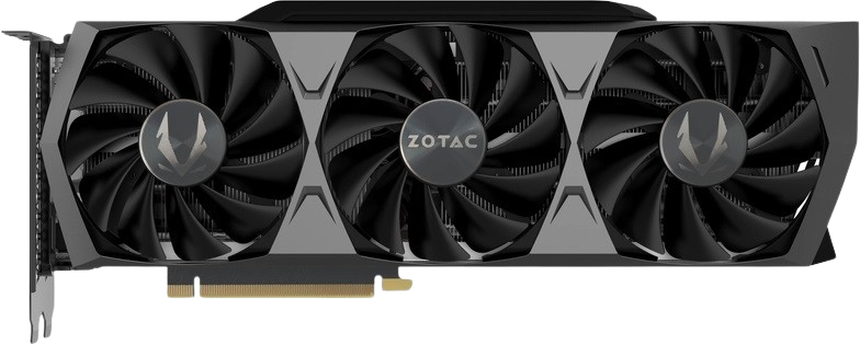 Відеокарта GeForce RTX 3090 24GB Zotac Trinity OC (ZT-A30900J-10P) Б/В