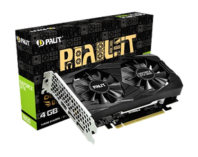 Відеокарта GeForce GTX 1650 4GB Palit GamingPro (NE6165001BG1-1175A) Б/В