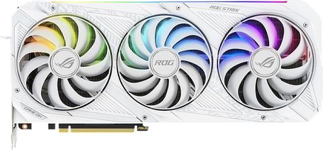 Відеокарта GeForce RTX 3080 10GB Asus ROG Strix Gaming White (ROG-STRIX-RTX3080-10G-WHITE) Б/В, фото 1
