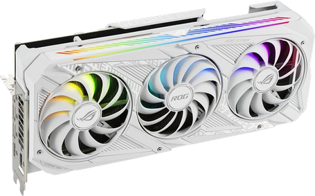 Відеокарта GeForce RTX 3080 10GB Asus ROG Strix Gaming White (ROG-STRIX-RTX3080-10G-WHITE) Б/В, фото 2