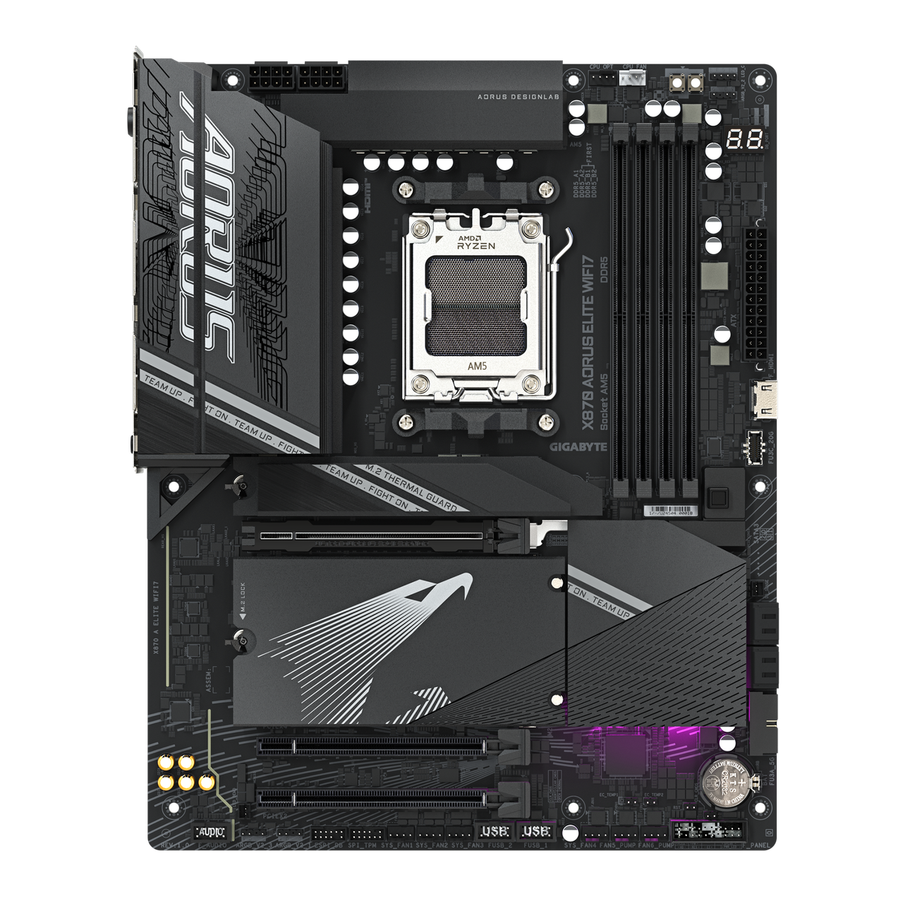 Материнська плата Gigabyte X870 Aorus Elite Wi-Fi 7 Socket AM5 (X870 A ELITE WIFI7) Б/В