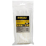 Хомут нейлон 2.5×200мм 100шт (білий) SIGMA (2501061)