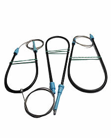 SAAB 9-3 II (YS3F) 02-07 тросики ремкомплект механічного склопідіймача передний лівий