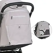 Коляска‑книжка El Camino BEYA ME 1127-C, автоскладна, амортизація, 3 положення спинки, 8.6 кг, компактне складання, фото 7