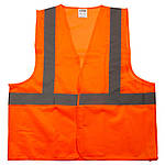 Сигнальний жилет жовтогарячий 3 с/о смуги XXL GRAD (9451655)