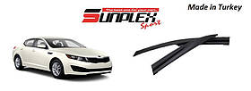 Дефлектор на вікна SUNPLEX (вітровики) KIA OPTIMA 2010 - 2015, SP-S-106