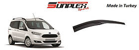 Дефлектор на вікна SUNPLEX (вітровики) FORD TOURNEO COURIER 2014-2016 SP-S-56