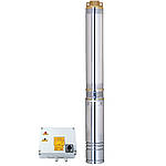 Насос відцентровий свердловинний 380 В 4.0 кВт H 126 (70)м Q 270 (200) л/хв Ø102 мм AQUATICA (DONGYIN) (7771763)