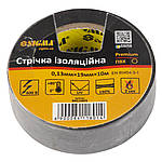 Ізострічка ПВХ (чорна) 0.13 мм×19 мм×10м Premium SIGMA (8411601)
