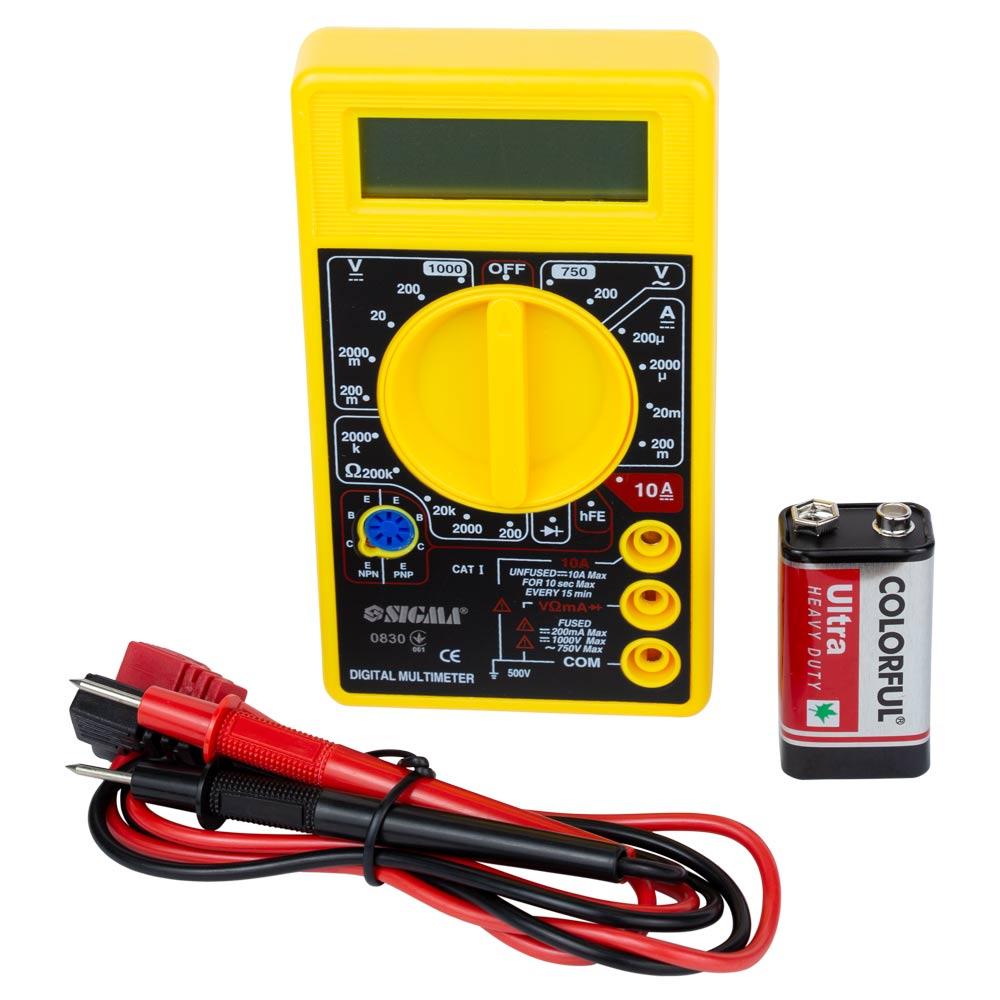 Мультиметр цифровий SIGMA (4008571), фото 1
