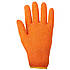 Рукавиці трикотажні без точкового ПВХ покриття р10 Лайт (жовтогарячі) GRAD (9441845), фото 3