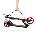 Самокат складаний міський Sesttino Shiro Red ( до 100 кг), фото 9