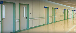 Сталеві медичні двері ZK Hörmann внутрішні отвір 1000 x 2000 Арт. ZK10LR