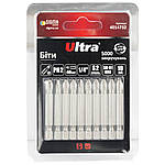 Біти PH2×50 мм 1⁄4" 10 шт S2 (блістер) ULTRA (4014732)