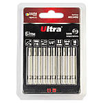 Біти TORX 15×50 мм 1⁄4" 10 шт S2 (блістер) ULTRA (4015492)