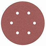 Шліфувальний круг 6 отворів Ø150 мм P80 (10 шт.) SIGMA (9122251)