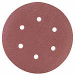 Шліфувальний круг 6 отворів Ø150 мм P120 (10 шт.) SIGMA (9122271)