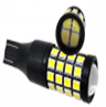 Світлодіодна лампа 12V T15 -  W16W 44SMD (3014) з лінзою + обманка