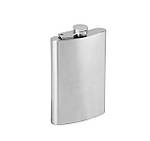 Фляга з харчової нержавіючої сталі (глянець/чистий),  205 мл
