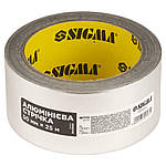 Стрічка алюмінієва 50 мм×25м SIGMA (8429561)