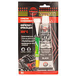 Герметик силіконовий RTV-формувач прокладок високотемпературний +300 °C чорний 85 г OAE ASMACO (6371211)