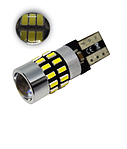 Світлодіодна лампа Т10 W5W 30 SMD 3014 з обманкою та драйвером