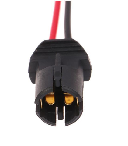 Гніздовий роз'єм T10 W5W пластиковий, фото 1