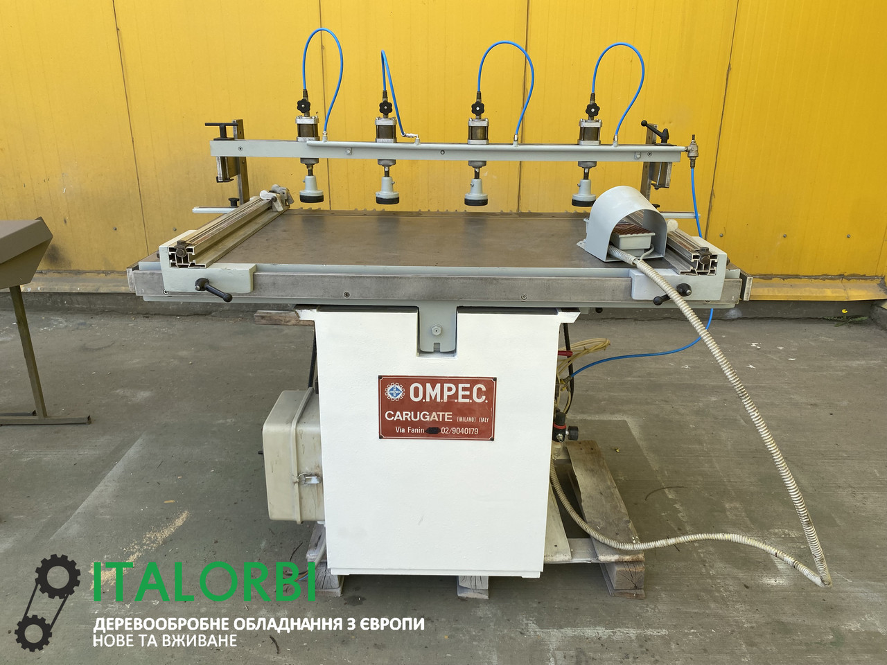 Присадочно-свердлильний верстат Ompec F37, фото 1