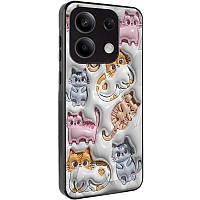 TPU+PC чохол Prisma Fluffie для Xiaomi Redmi Note 13 5G Kittens